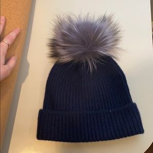 Cashmere & Fox Fur Hat